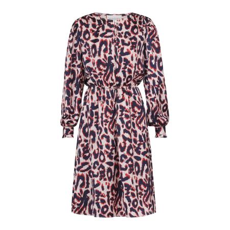 SISTERS POINT Jurk ESTIA crème / marine / rood