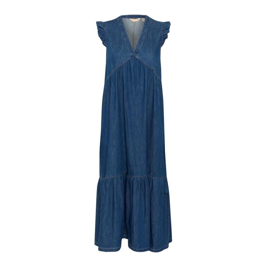 Culture CULTURE Jurk CU Berteline Arpa donkerblauw -