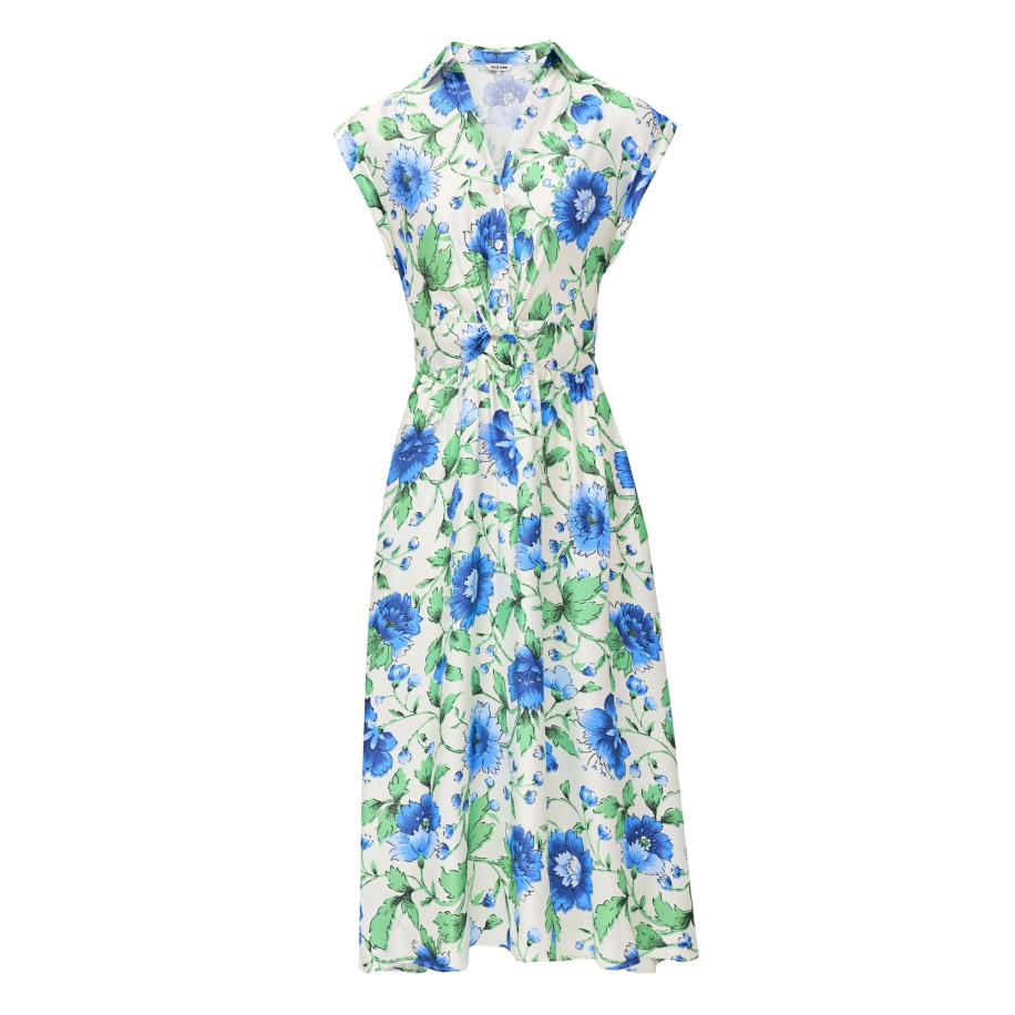 Salsa Salsa Jeans Blousejurk blauw / groen / wit -