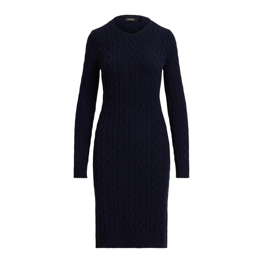 Lauren Ralph Lauren Lauren Ralph Lauren Gebreide jurk DRUYET navy -
