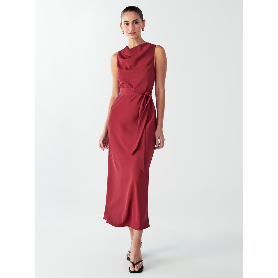 Willa Jurk REANE DRESS bourgogne Rood