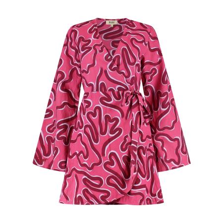 Shiwi Shiwi Jurk Janelle sering / pink / bordeaux