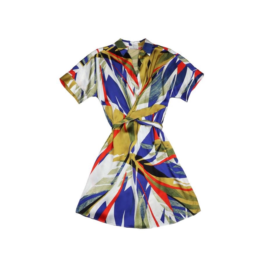 Lola Casademunt Lola Casademunt Blousejurk kaki -