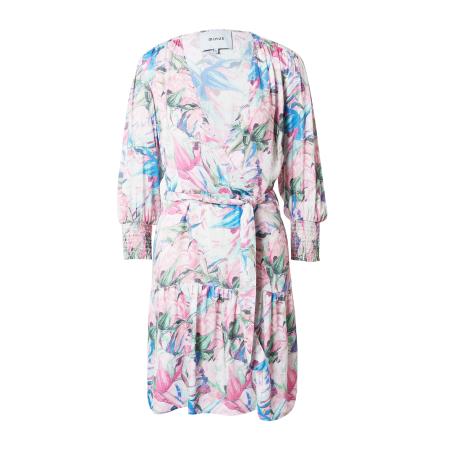 Minus minus Jurk Mercy lichtblauw / groen / rosa / wit