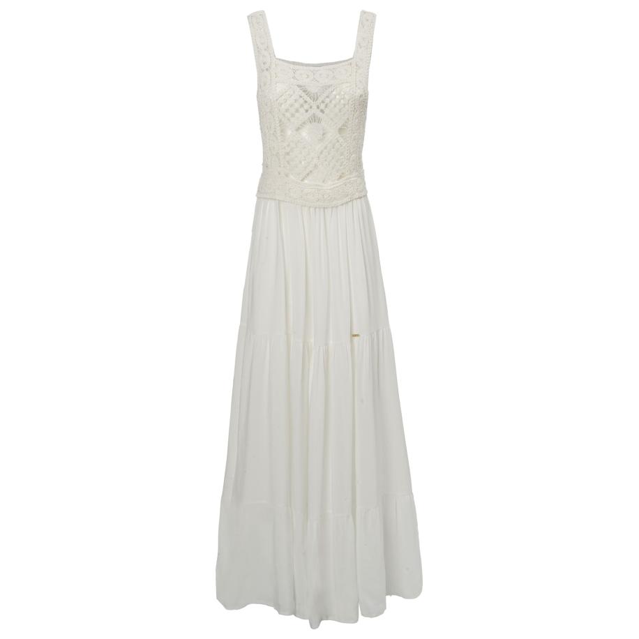 Influencer Jurk wit Wit