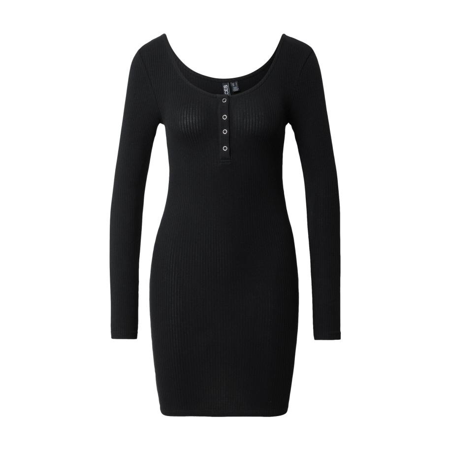 Pieces PIECES Jurk KITTI zwart / zilver -