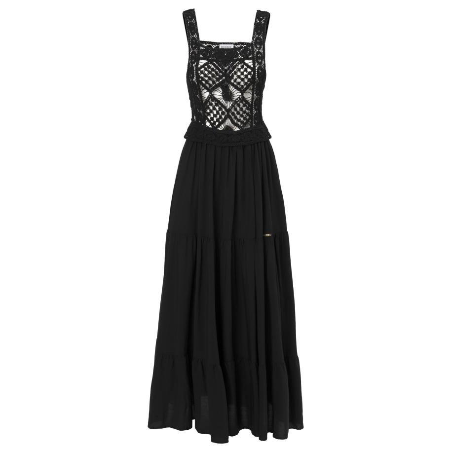 Influencer Jurk zwart Zwart