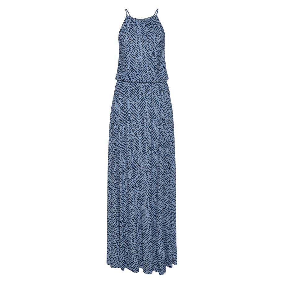 Lascana LASCANA Jurk duifblauw / zwart -