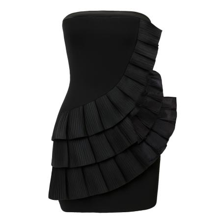 Goddiva GODDIVA Jurk zwart