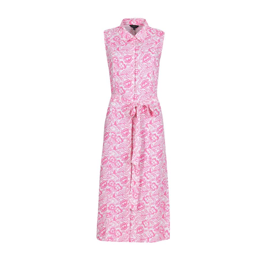 South Beach South Beach Blousejurk pink / wit -