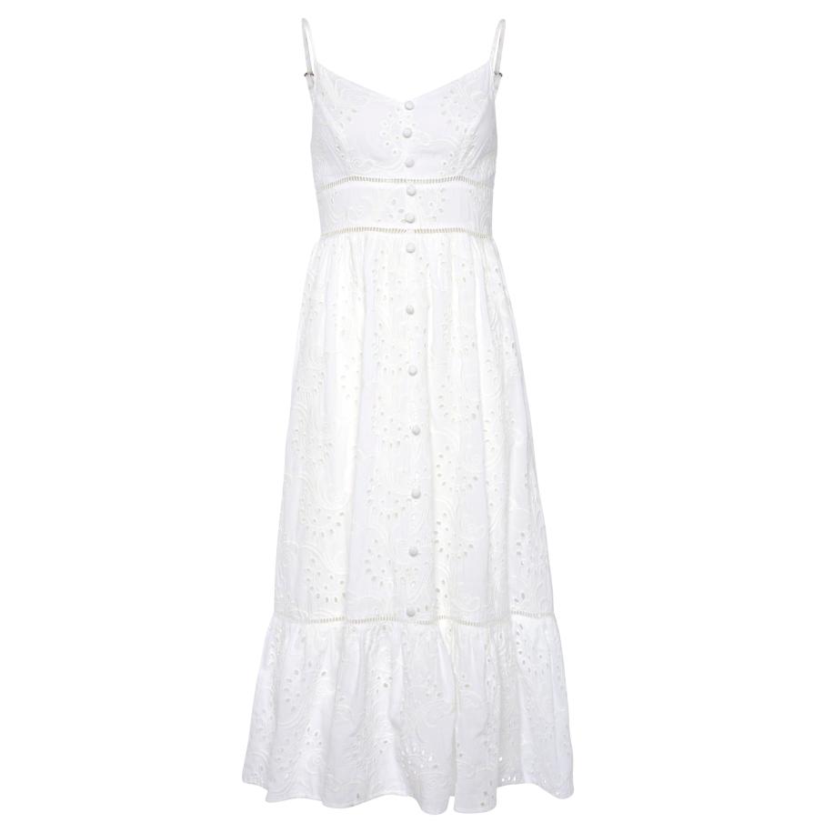 Buffalo BUFFALO Zomerjurk wit -