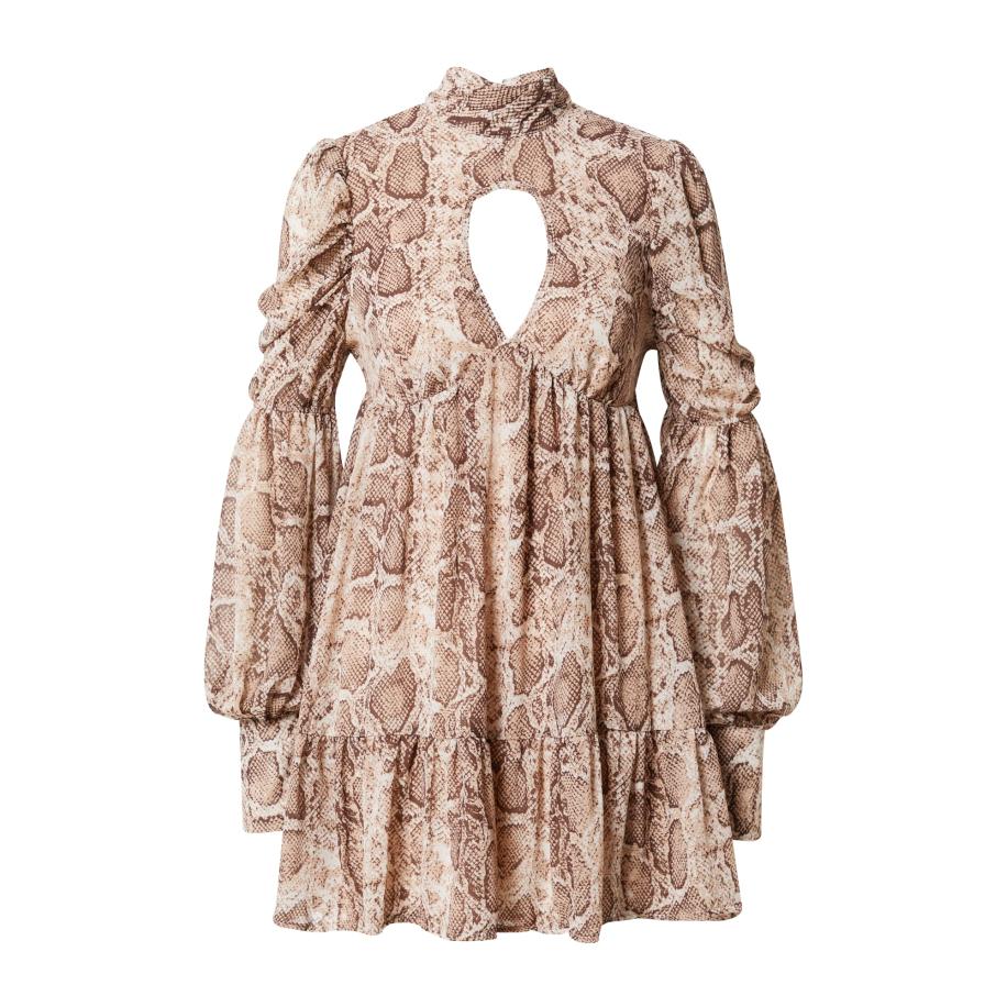 Nasty Gal Nasty Gal Jurk beige / bruin -
