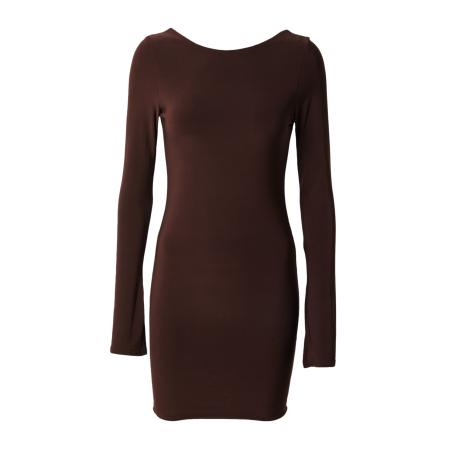 Misspap Misspap Jurk chocoladebruin