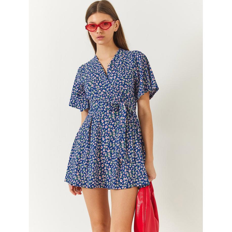 Bianco Lucci Bianco Lucci Jurk indigo -