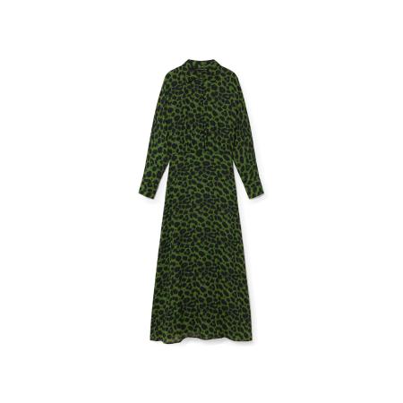 Lola Casademunt Lola Casademunt Blousejurk groen / zwart