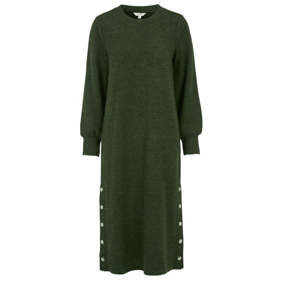 Cellbes of Sweden Cellbes of Sweden Gebreide jurk donkergroen -