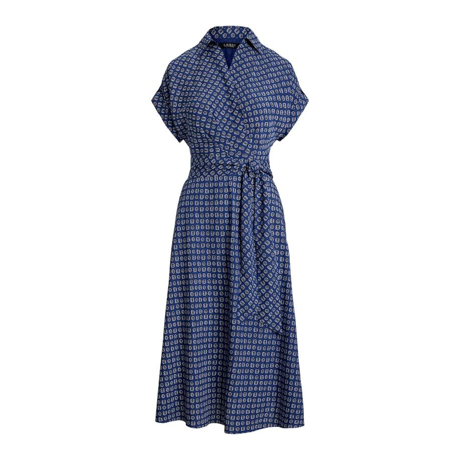 Lauren Ralph Lauren Lauren Ralph Lauren Jurk navy / offwhite -