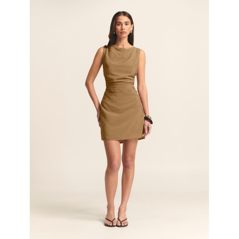 St MRLO St MRLO Jurk Sara ombergrijs -