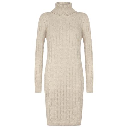 Felix Hardy Felix Hardy Gebreide jurk greige