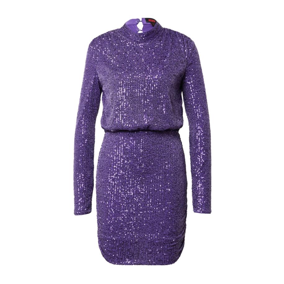 Misspap Misspap Jurk donkerlila -