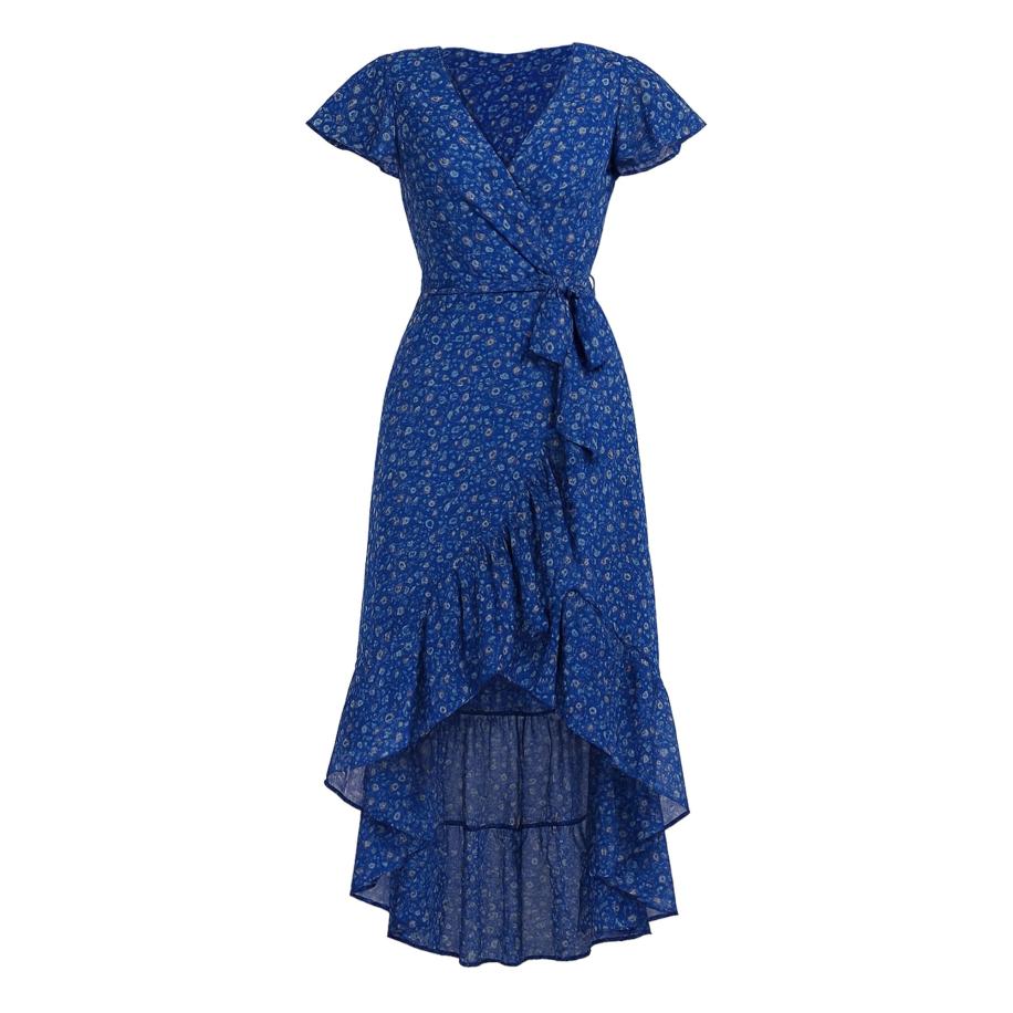 Goddiva GODDIVA Jurk donkerblauw -