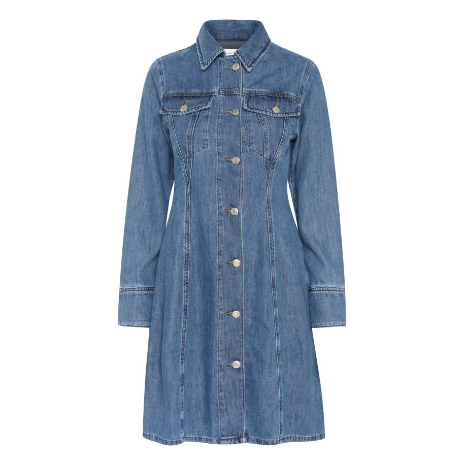 InWear InWear Blousejurk Sophina blauw denim -