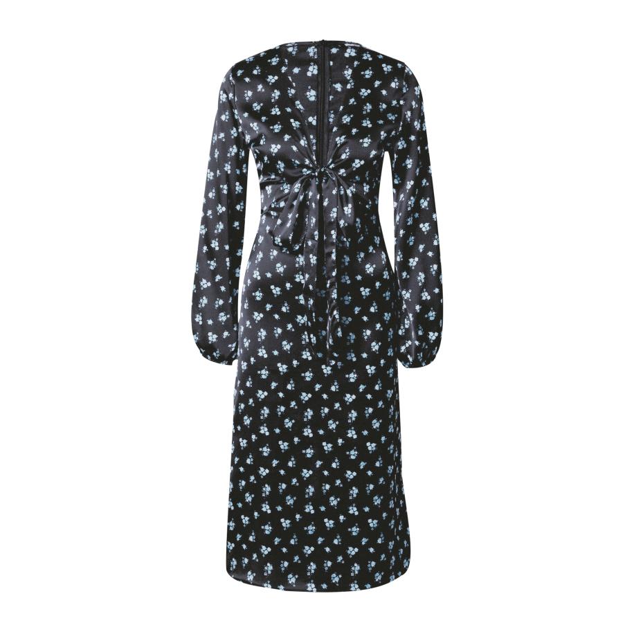 Gina Tricot Gina Tricot Jurk Ruby nachtblauw / lichtblauw -