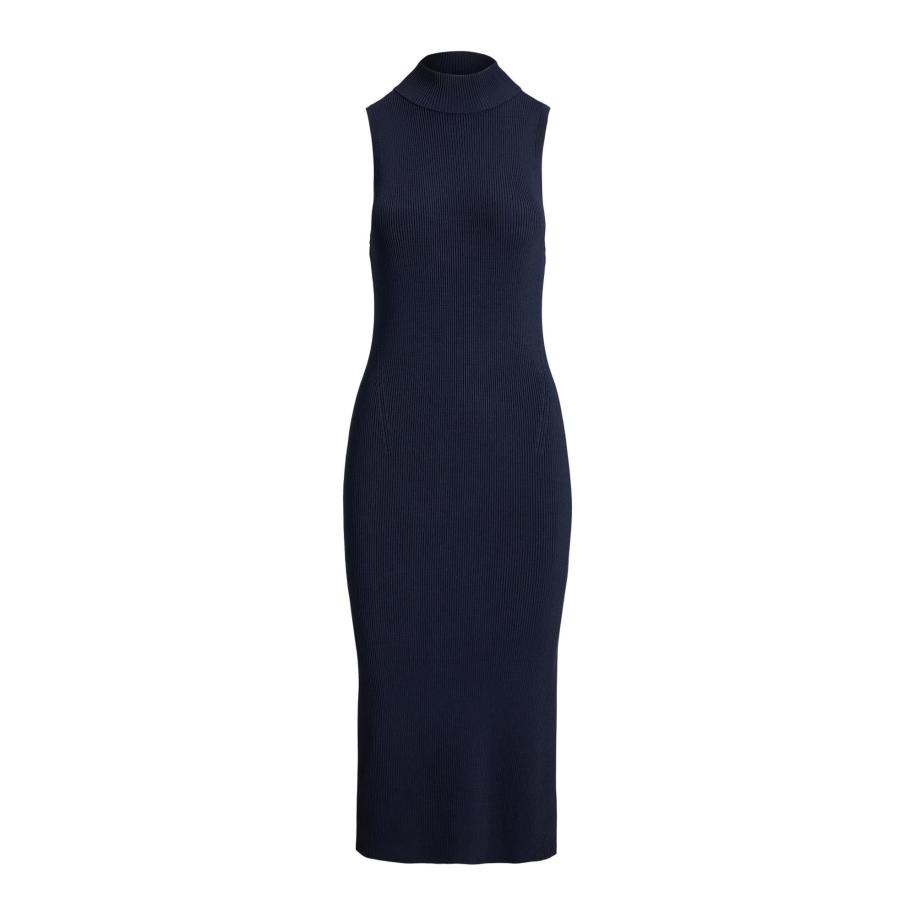 Lauren Ralph Lauren Lauren Ralph Lauren Gebreide jurk JAKARI navy -