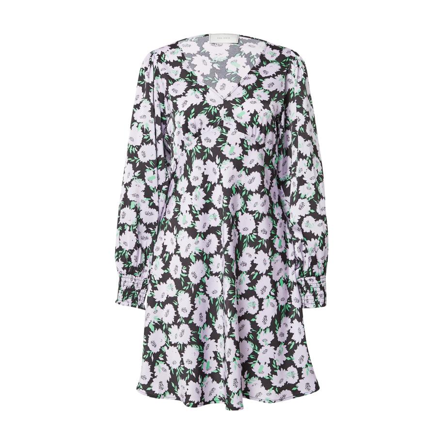 Neo Noir Neo Noir Jurk Tez mintgroen / lavendel / zwart -