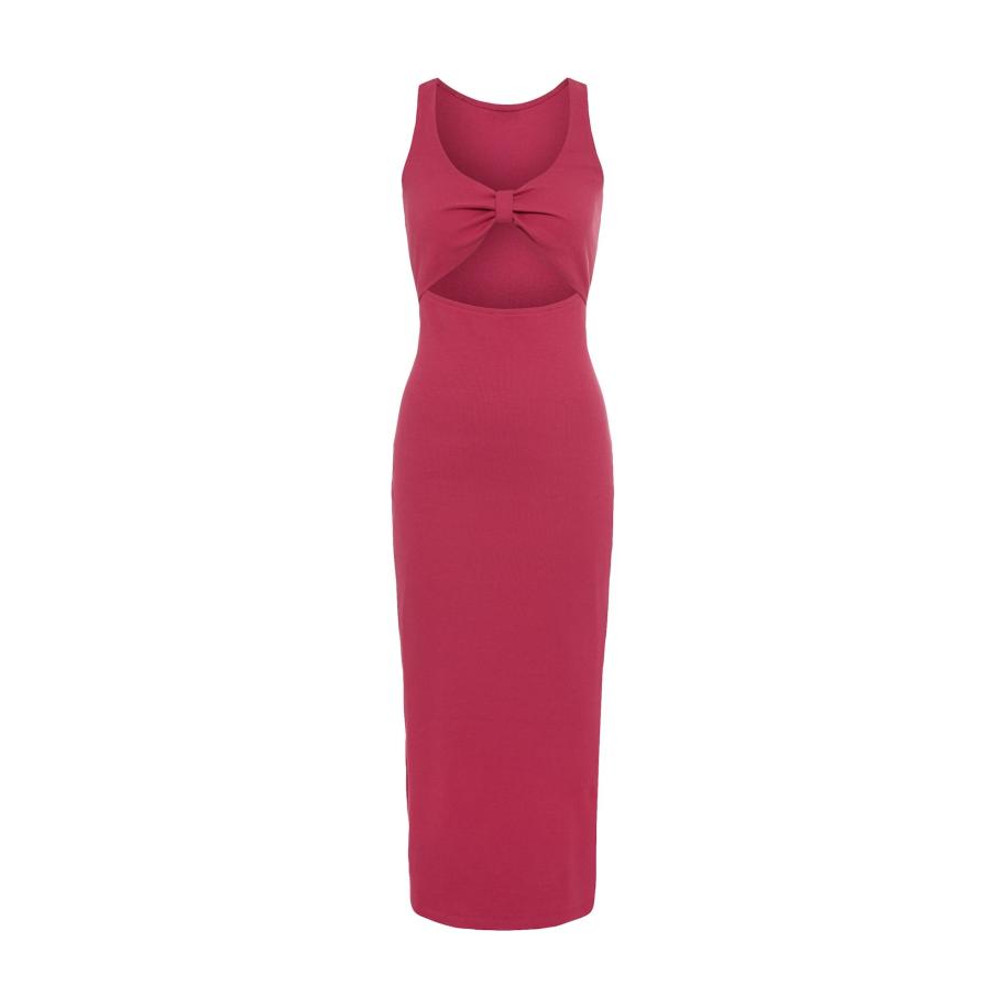 Lascana LSCN by LASCANA Jurk neonlila -