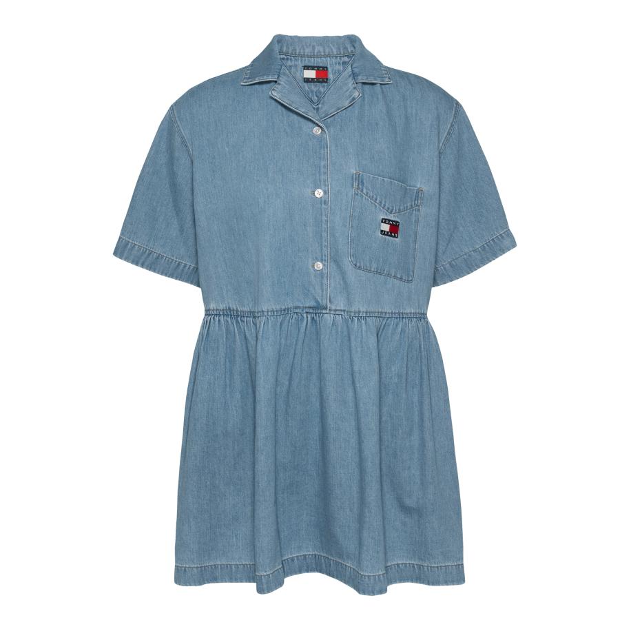 Tommy Jeans Tommy Jeans Blousejurk blauw denim -