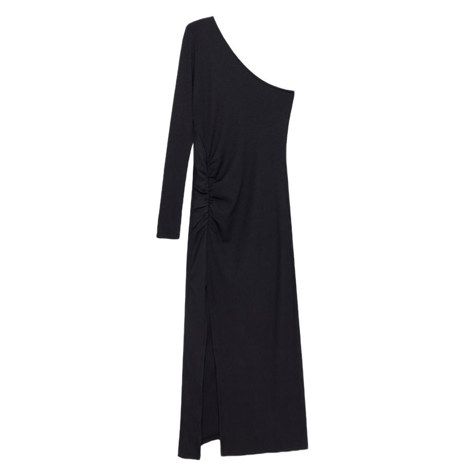 No Matter What No Matter What Gebreide jurk zwart -