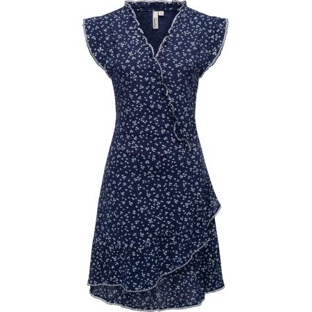 Ragwear Ragwear Zomerjurk Chantalia Print marine / donkerblauw / gemengde kleuren