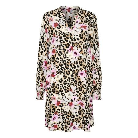 Culture CULTURE Jurk Atlas gemengde kleuren