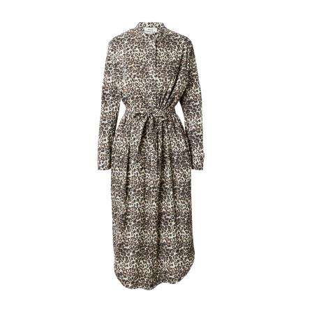 MADS NORGAARD COPENHAGEN MADS NORGAARD COPENHAGEN Blousejurk lichtbeige / bruin / zwart