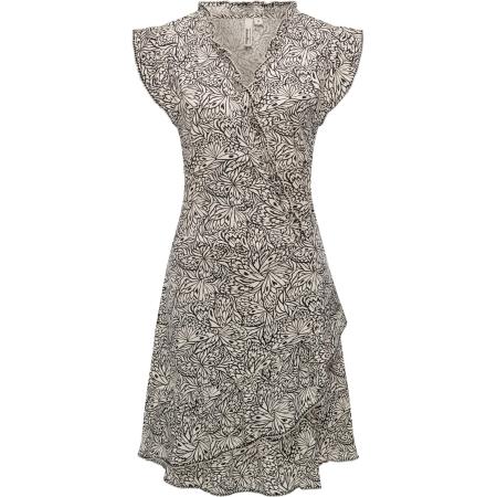 Ragwear Ragwear Zomerjurk Chantalia ecru / donkerbruin