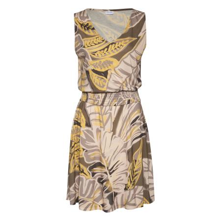 Lascana LASCANA Jurk camel / sand / goudgeel