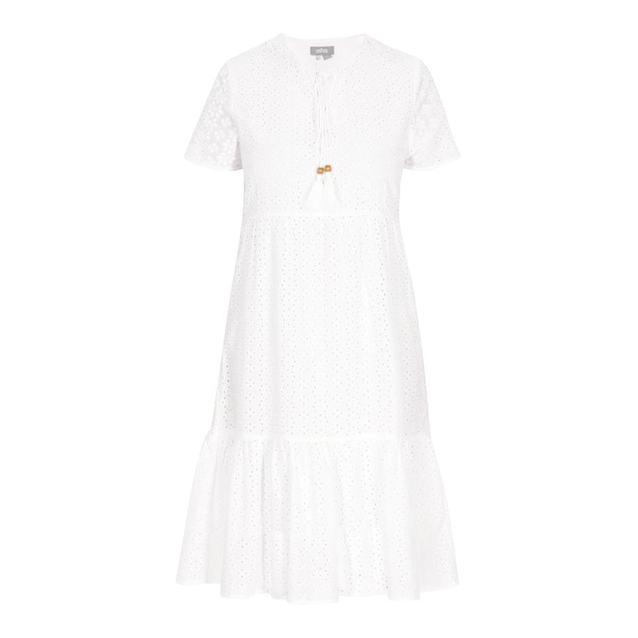 FELIPA FELIPA Jurk Fashion Look wit -