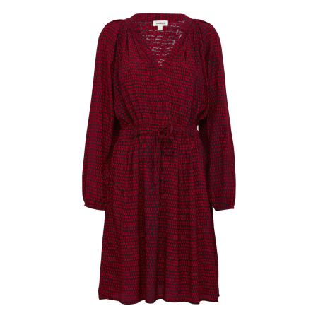 Soaked in Luxury SOAKED IN LUXURY Jurk Alize robijnrood / zwart