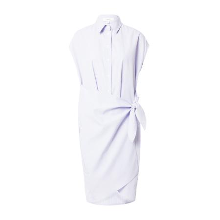 Ipekyol Ipekyol Blousejurk pastelblauw / pasteloranje