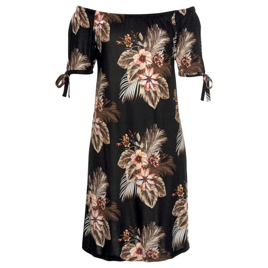 BEACH TIME BEACH TIME Strandjurk lichtbeige / bruin / roestbruin / zwart -