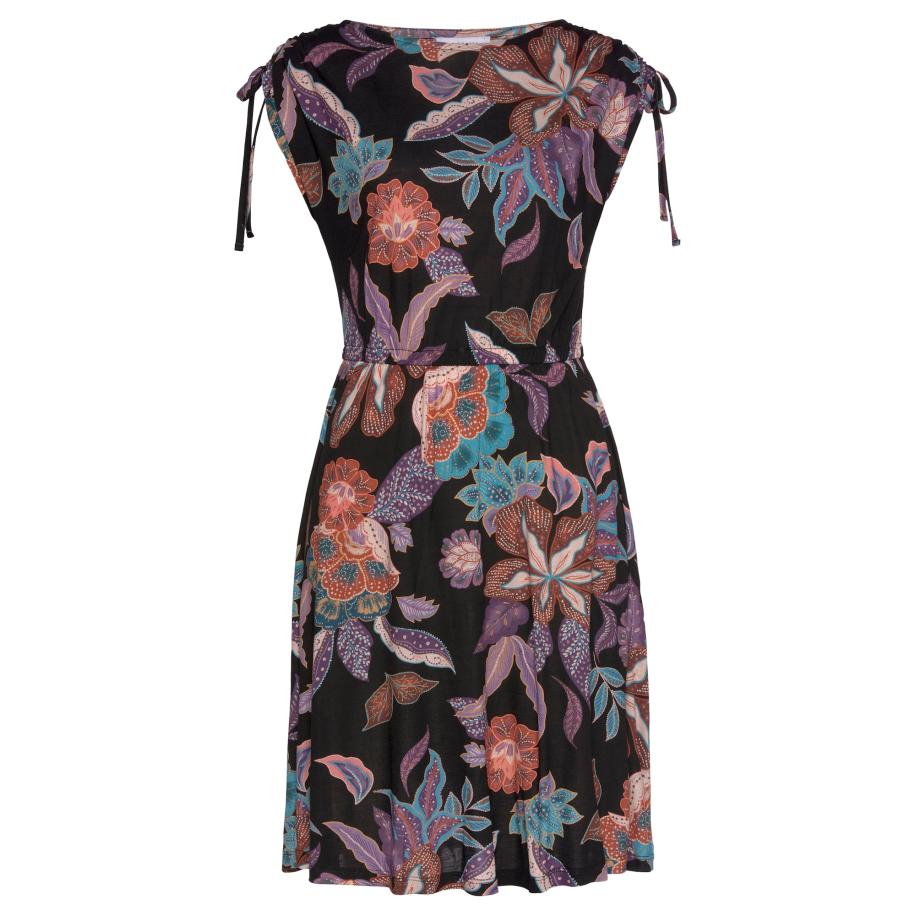VIVANCE VIVANCE Jurk gemengde kleuren / zwart -