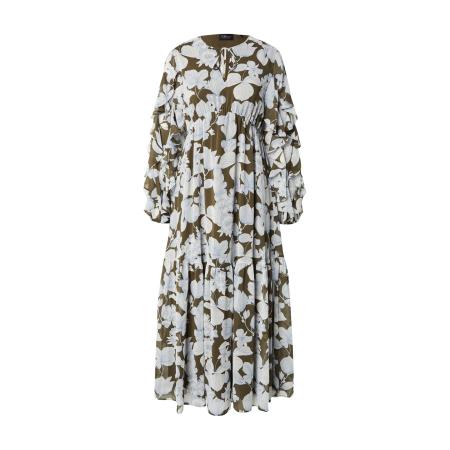 s.Oliver BLACK LABEL Jurk blauw / lichtblauw / kaki