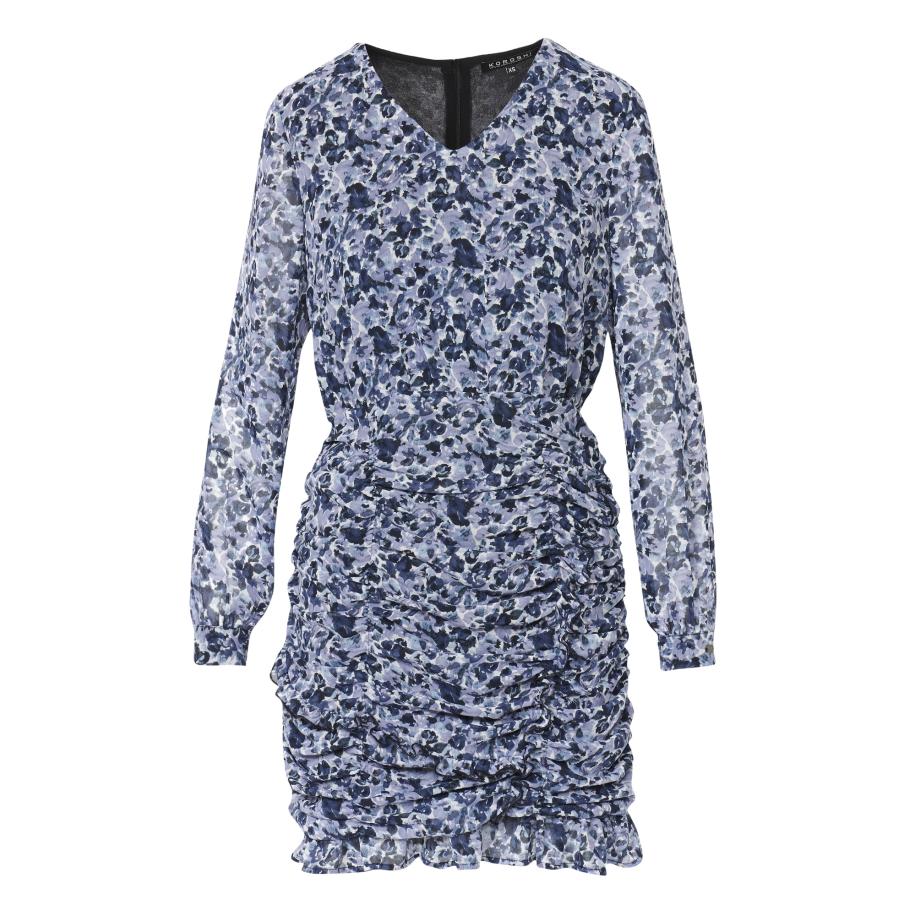 KOROSHI KOROSHI Jurk navy / duifblauw -