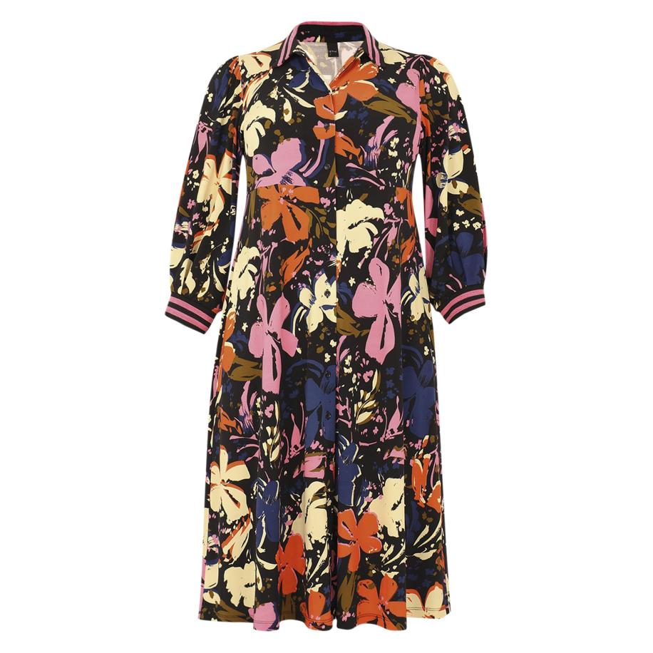 Yoek YOEK Blousejurk gemengde kleuren -