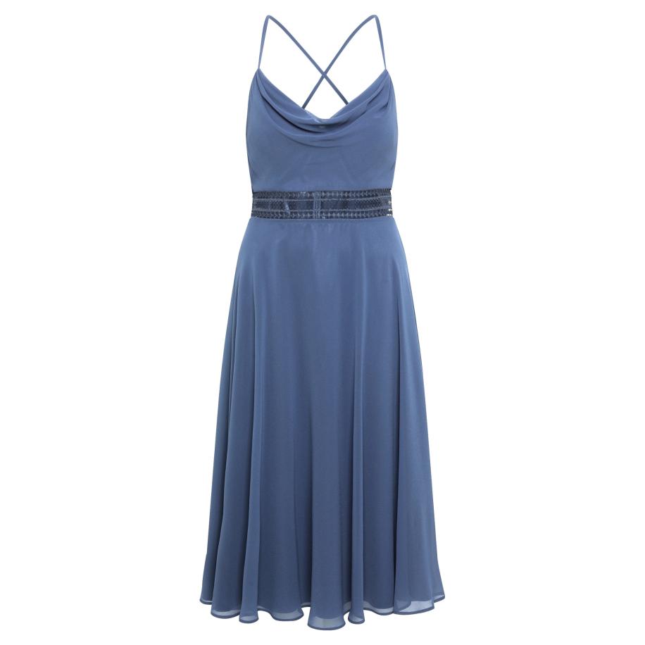 Vera Mont Vera Mont Cocktailjurk blauw -