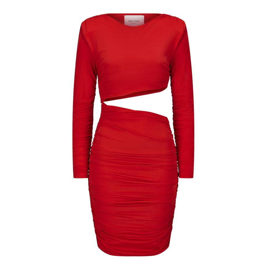 Nicowa Nicowa Jurk OCAWI MINI rood -