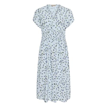 Culture CULTURE Jurk puglia Gally blauw / hemelsblauw / groen