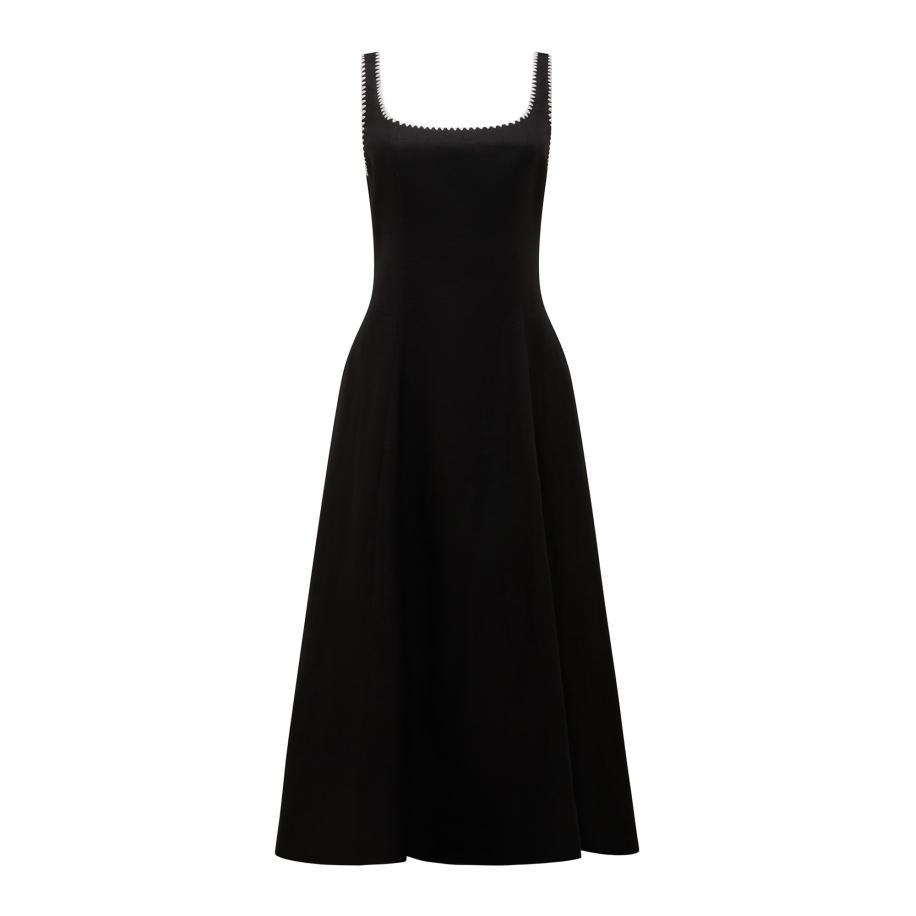 Forever New Forever New Jurk Solene zwart / wit -