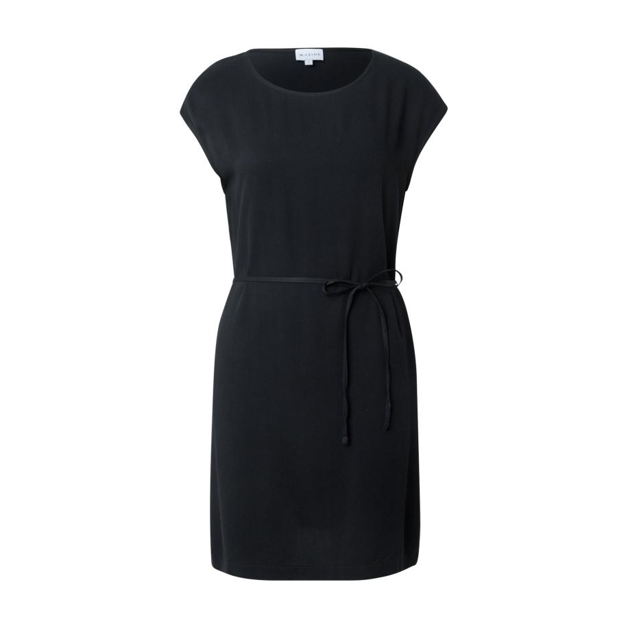 mazine Zomerjurk zwart Zwart